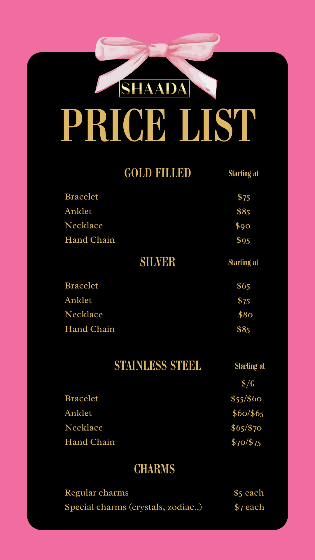 Book Your Appointment - Permanent Jewelry