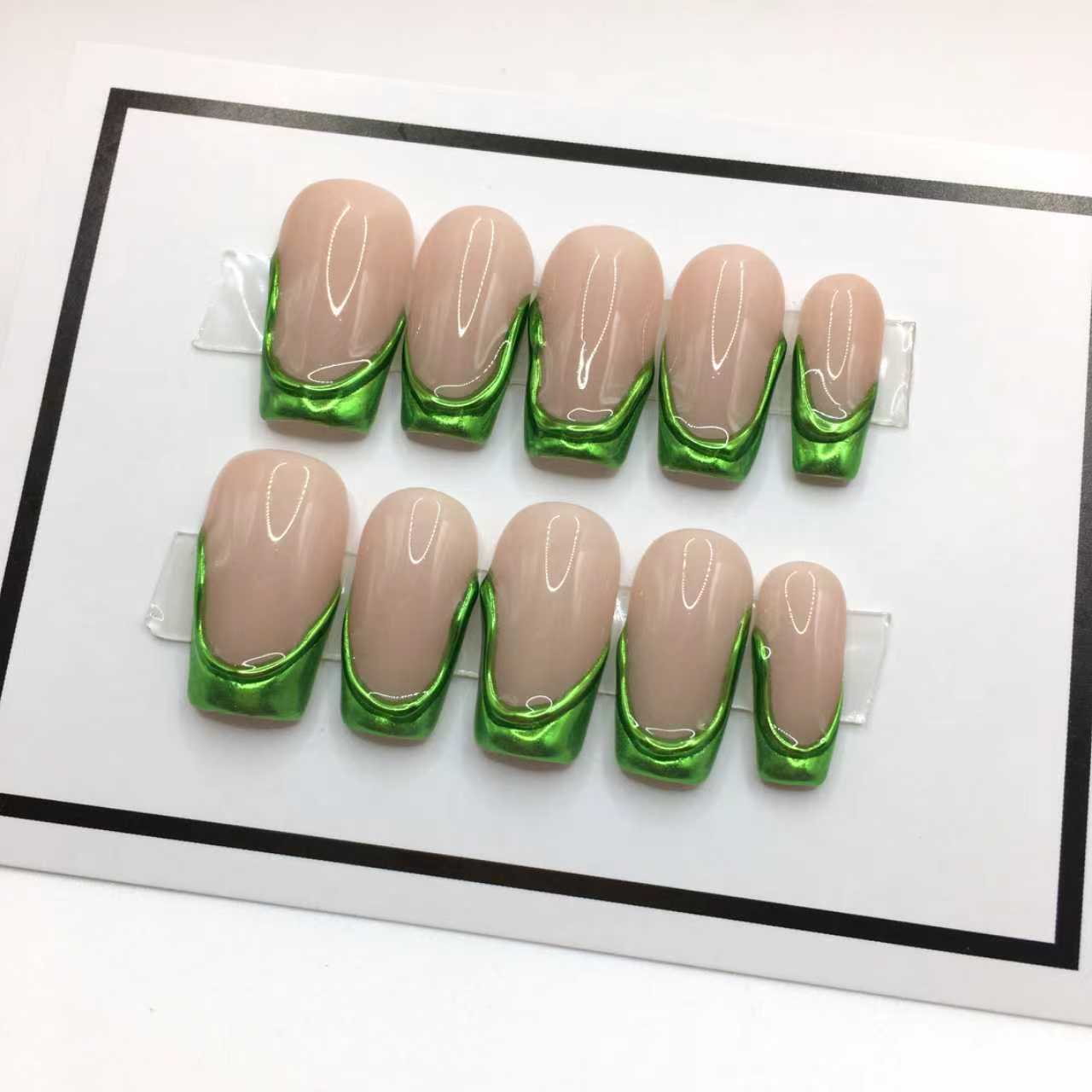 NAIL ART: Press on nails, reusable, standard selection