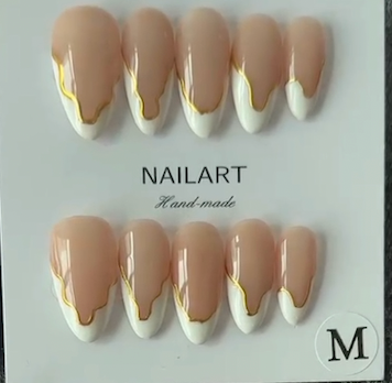 NAIL ART: Press on nails, reusable, standard selection