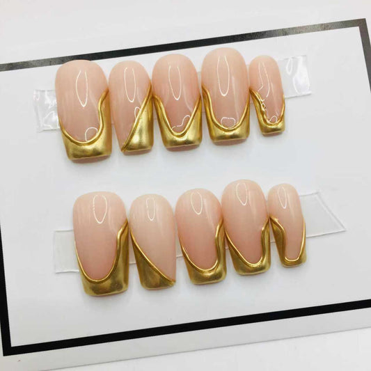 NAIL ART: Press on nails, reusable, standard selection