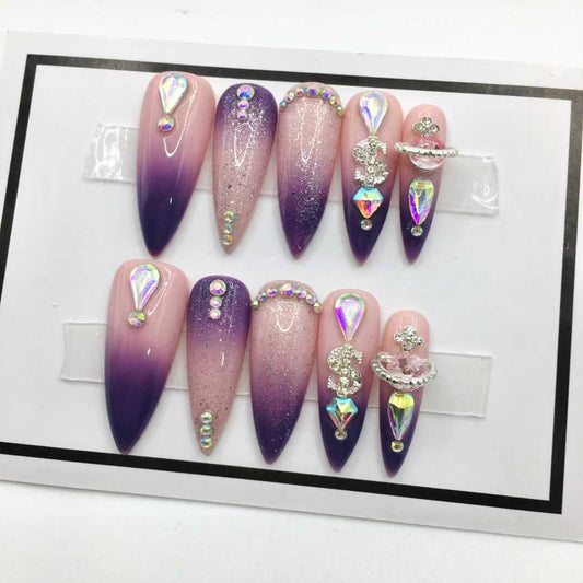 NAIL ART: Press on nails, reusable, standard selection